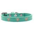 Pet Pal Gold Crown Widget Dog CollarAqua Size 16 PE795014